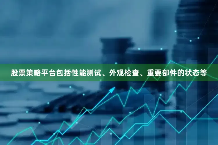股票策略平台包括性能测试、外观检查、重要部件的状态等